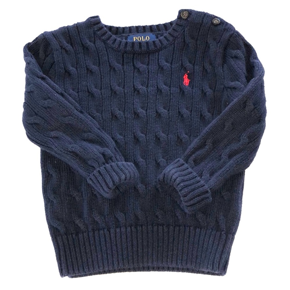 Polo Ralph Lauren Cable Knit Sweater Size 24M